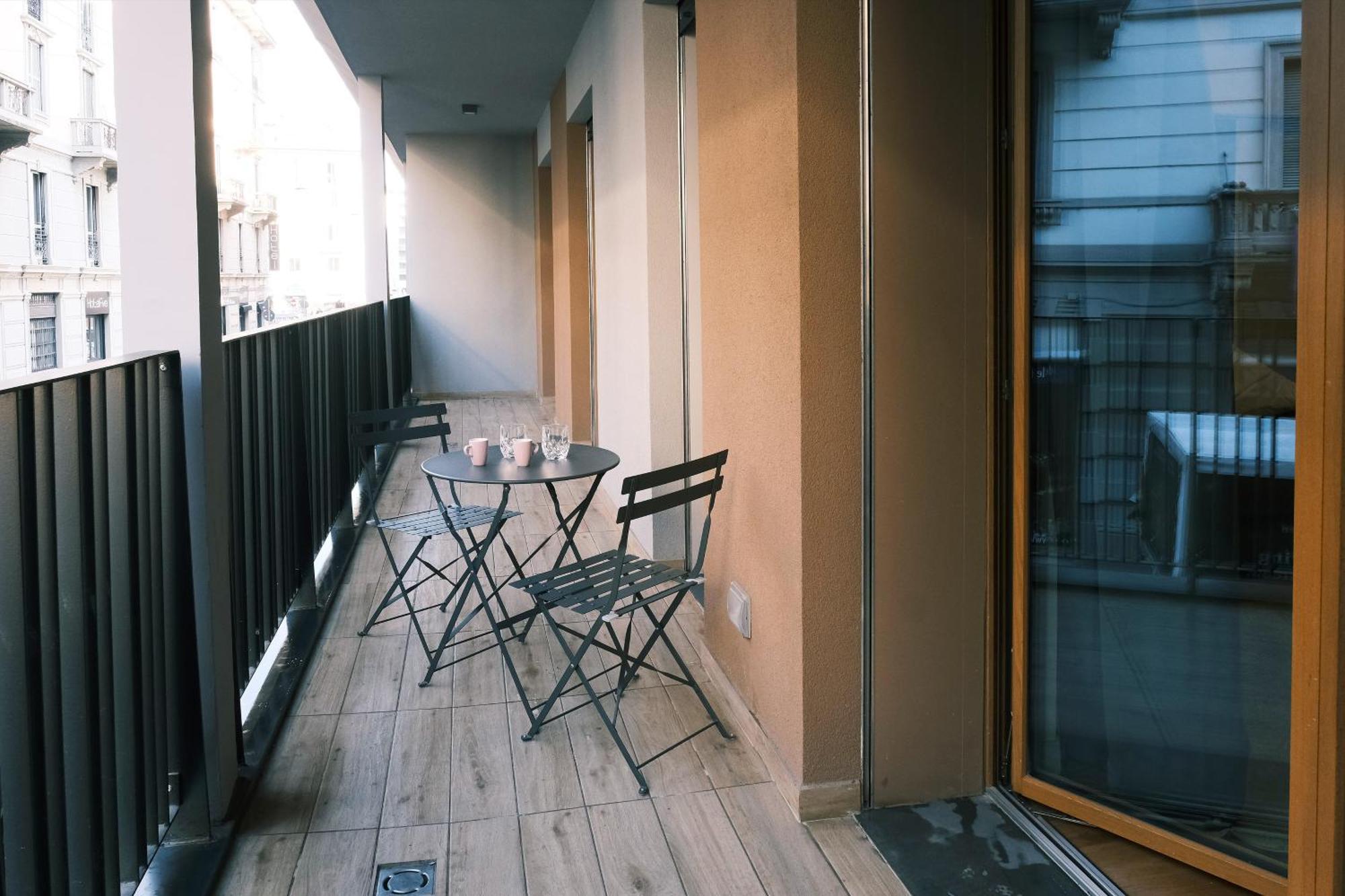 Comecasa Modern Terraced & Palestra Apartment Milano Dış mekan fotoğraf